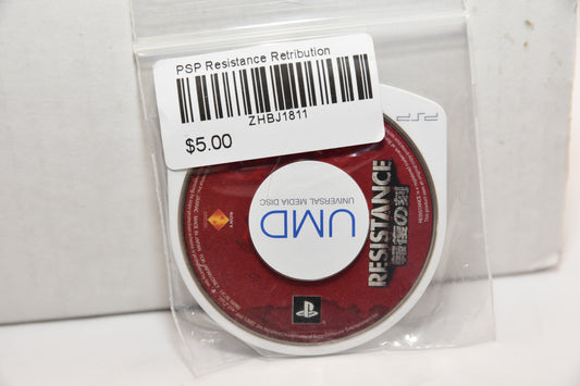 PSP Resistance Retribution