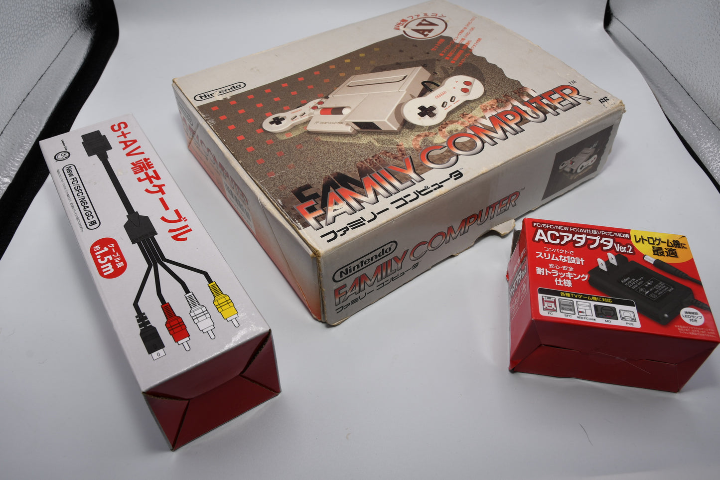 FC A/V Famicom "New Famicom" CIB
