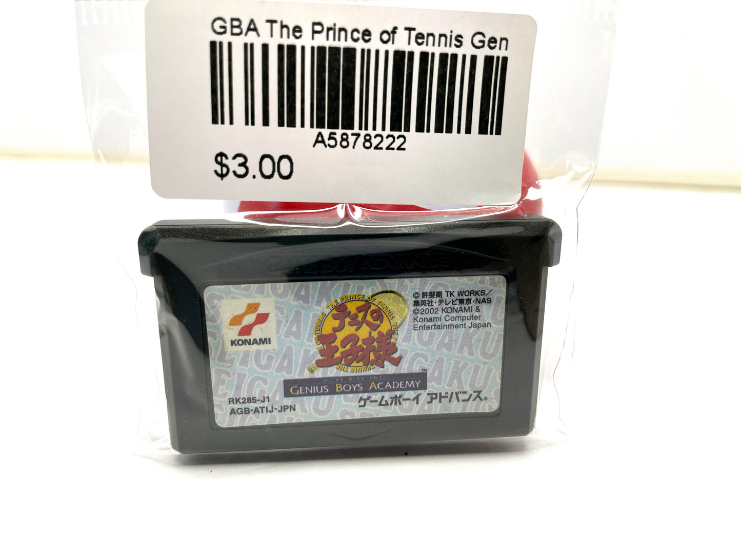 GBA The Prince of Tennis Genious