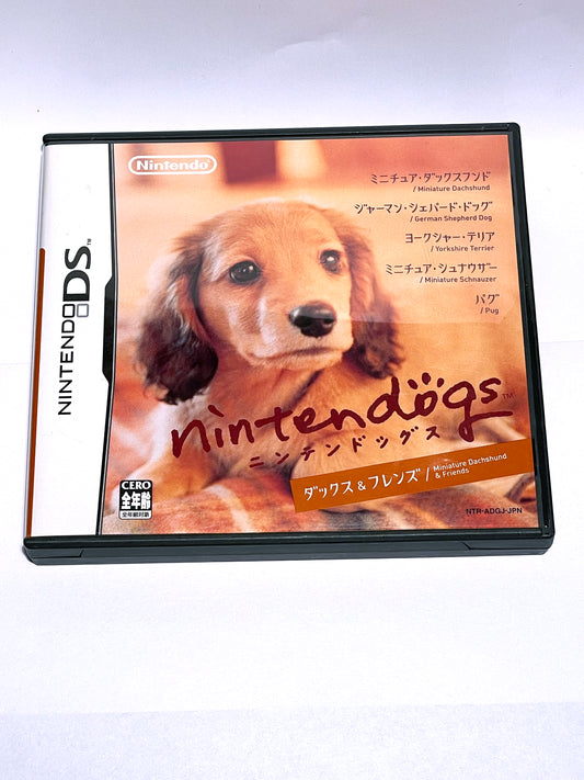 DS Nintendogs: Miniature Dachshund & Friends CIB
