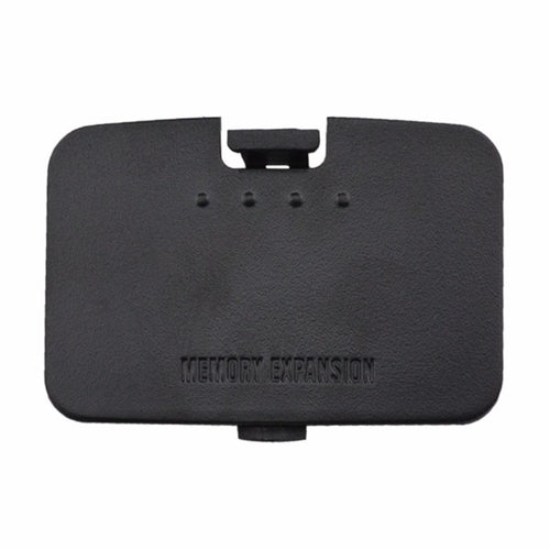 Jumper Pack Cover - Charcoal Black For N64 New