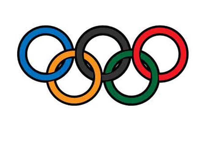 Olympic Rings SVG clipart cut files. Best for cricut. Each color a