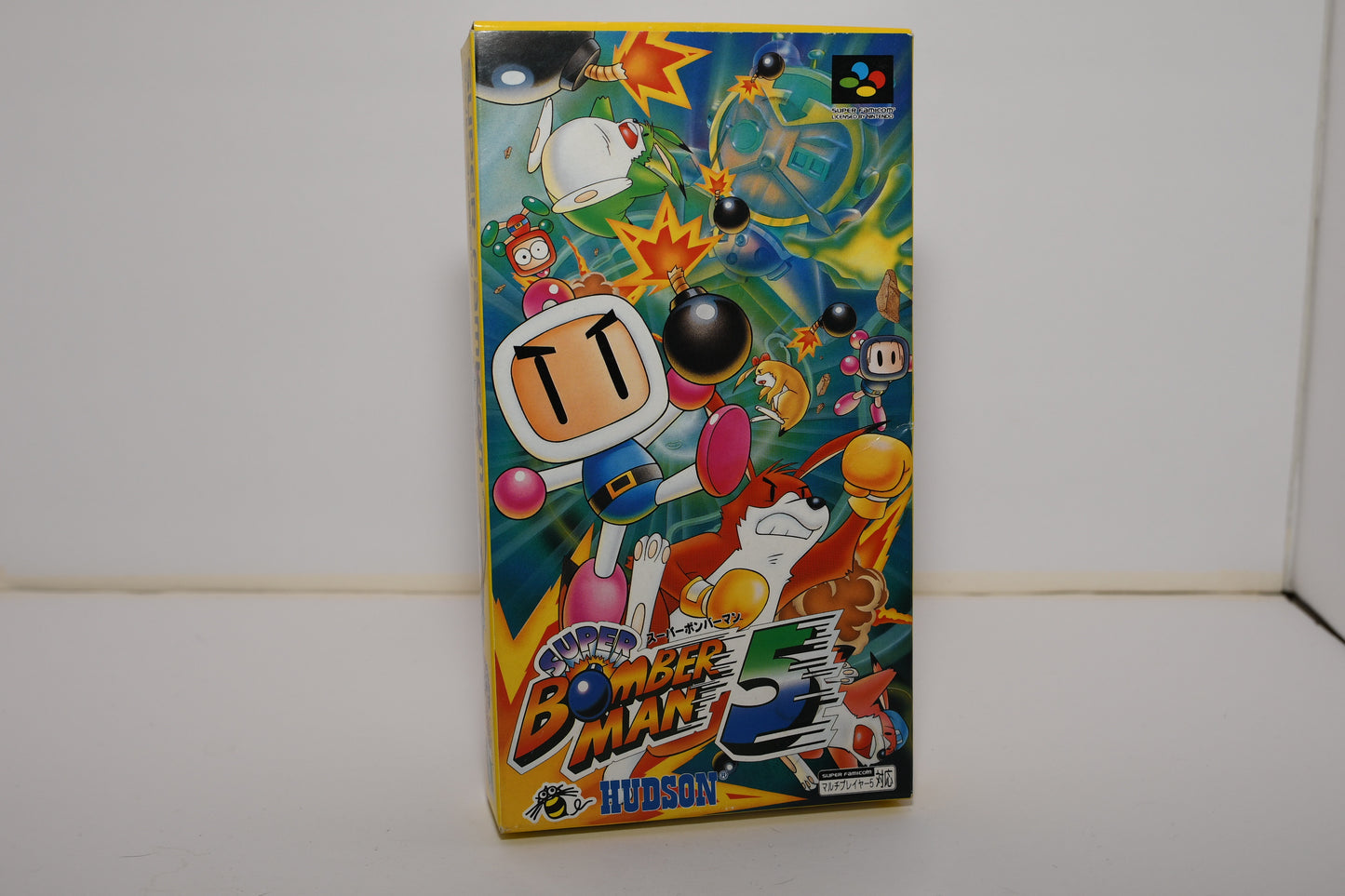 SFC Bomberman 5 Boxed