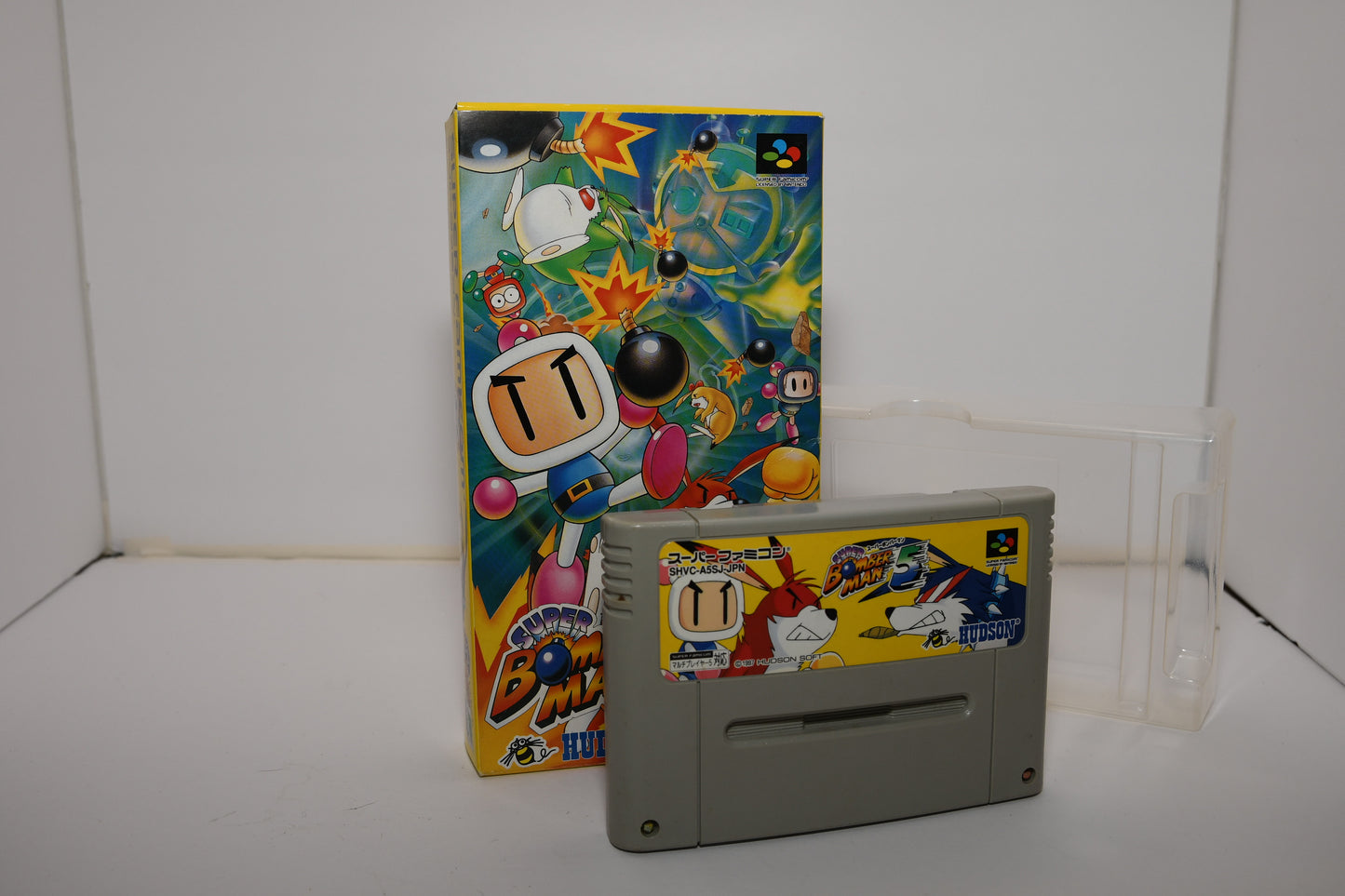 SFC Bomberman 5 Boxed