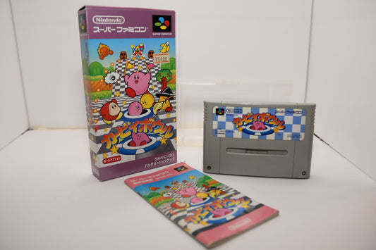 SFC Kirby Bowl CIB