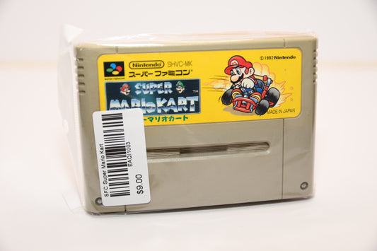 SFC Super Mario Kart.