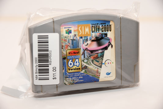 N64 Simcity 2000