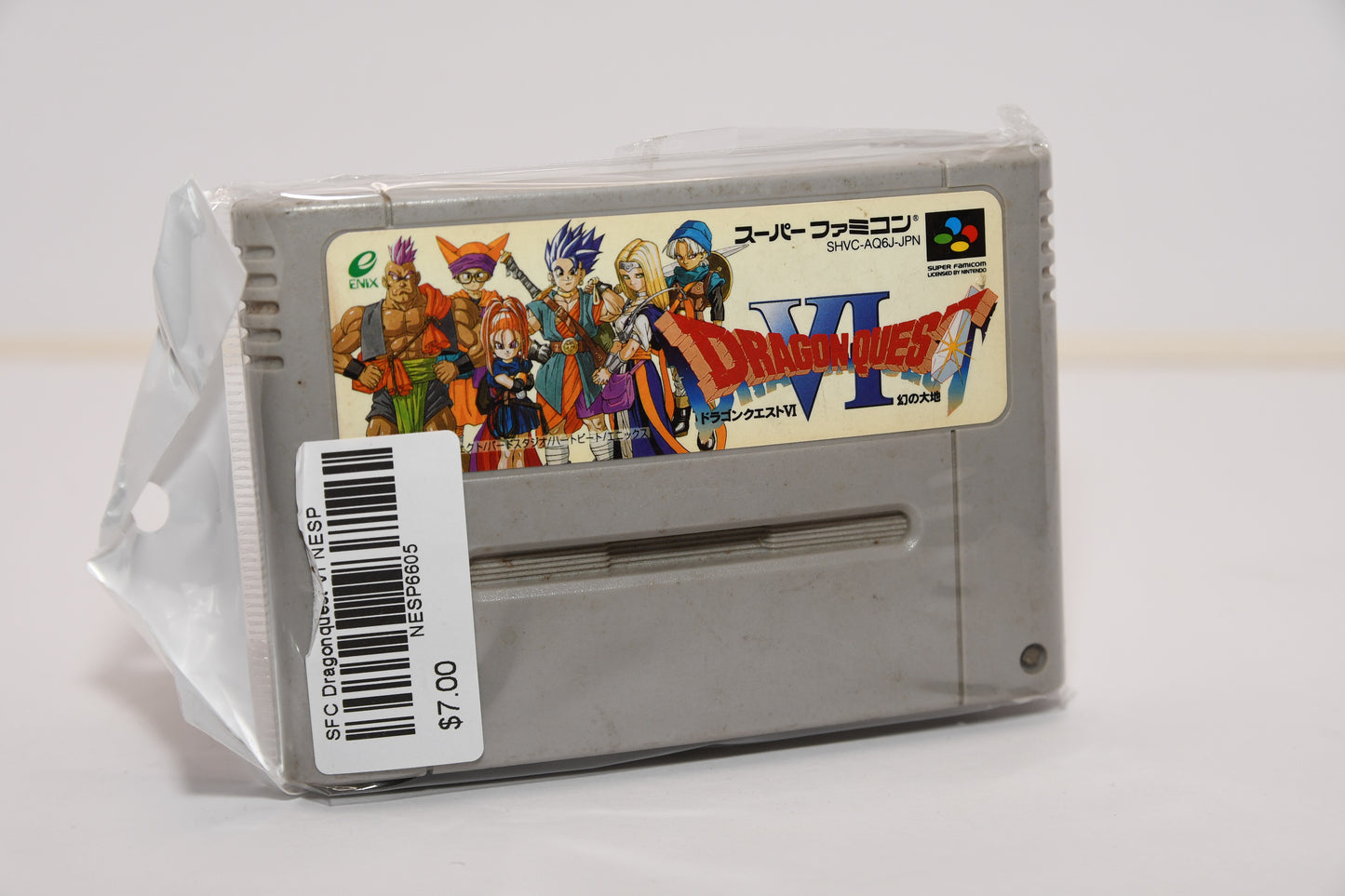 SFC Dragonquest VI NESP