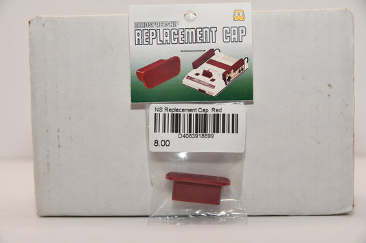 Replacement Expansion port cap RED/White Famicom