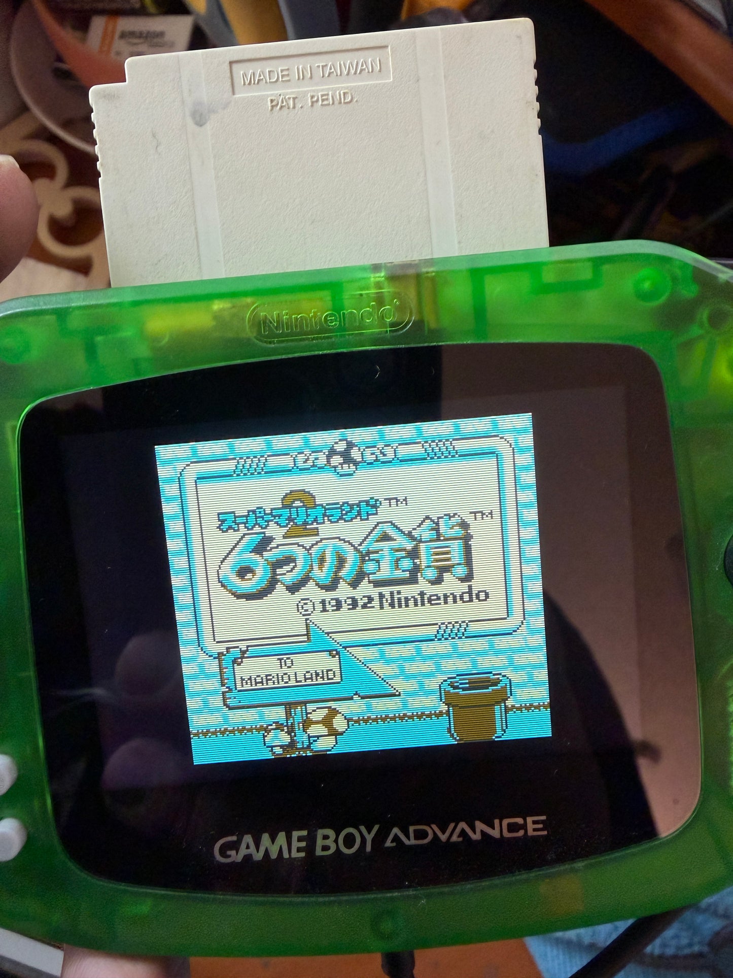 GB Gameboy Memory with Super Mario Land 2
