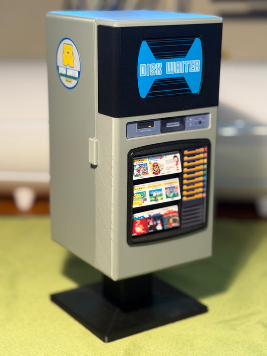 Diskwriter Famicom Disk Storage Case Reproduction Prototype 3