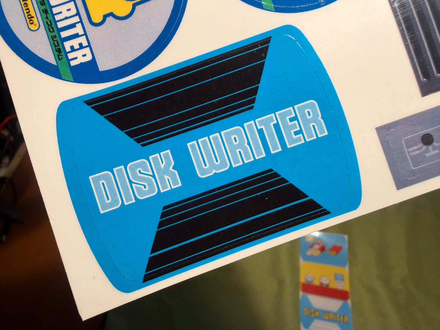 Diskwriter Famicom Disk Storage Case Reproduction