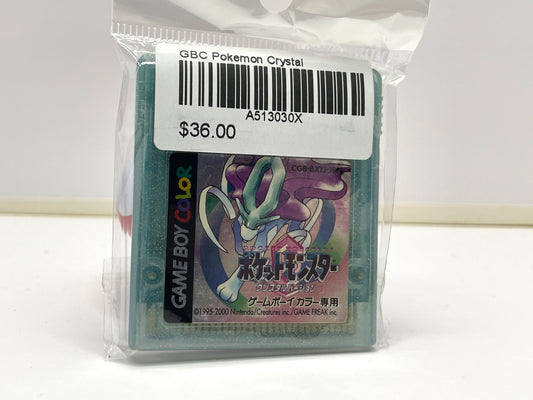 GBC Pokemon Crystal