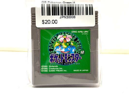 GB Pokemon Green j1