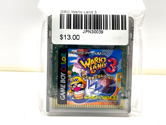 GBC Wario Land 3