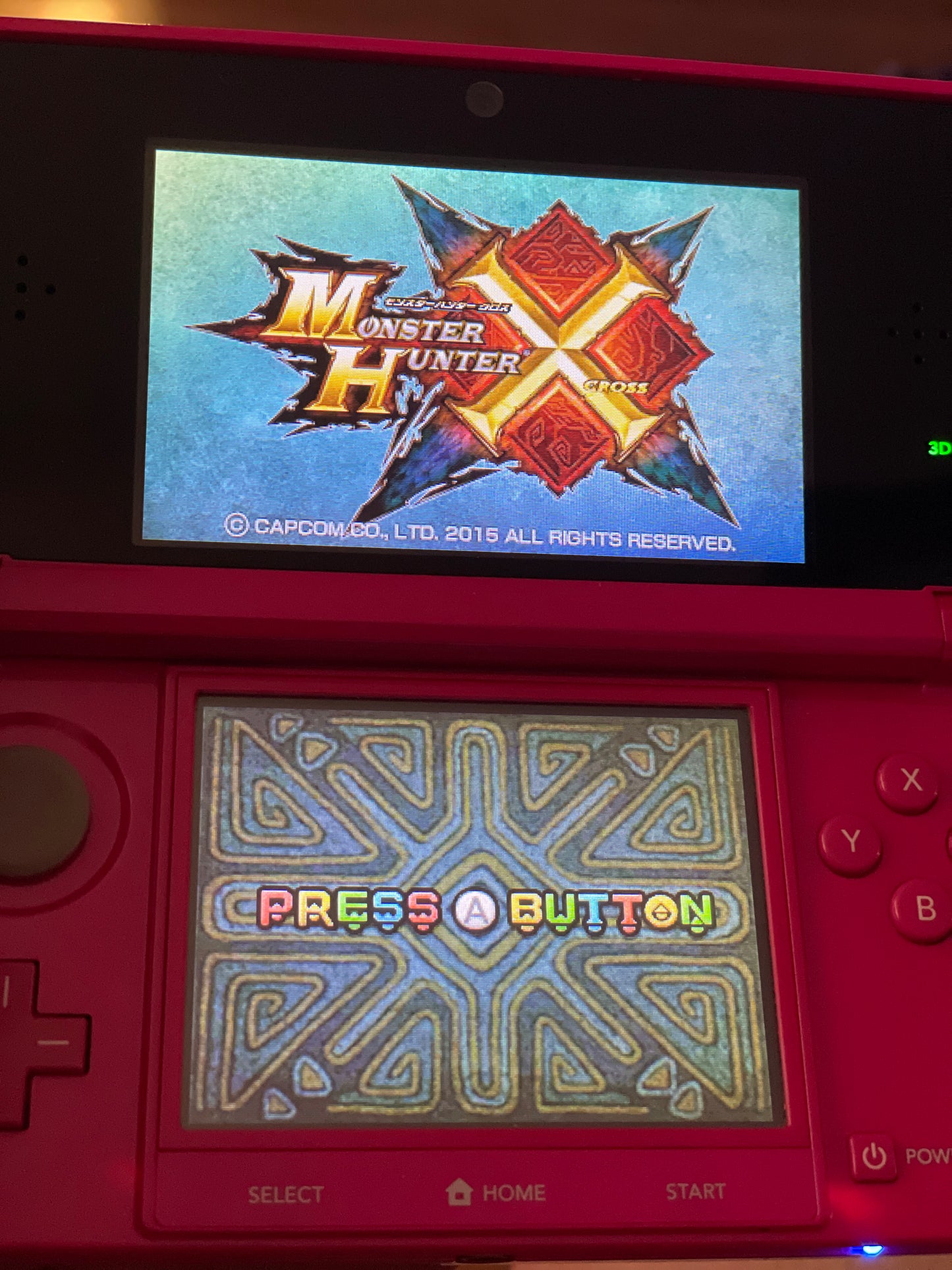 3DS Monster Hunter X