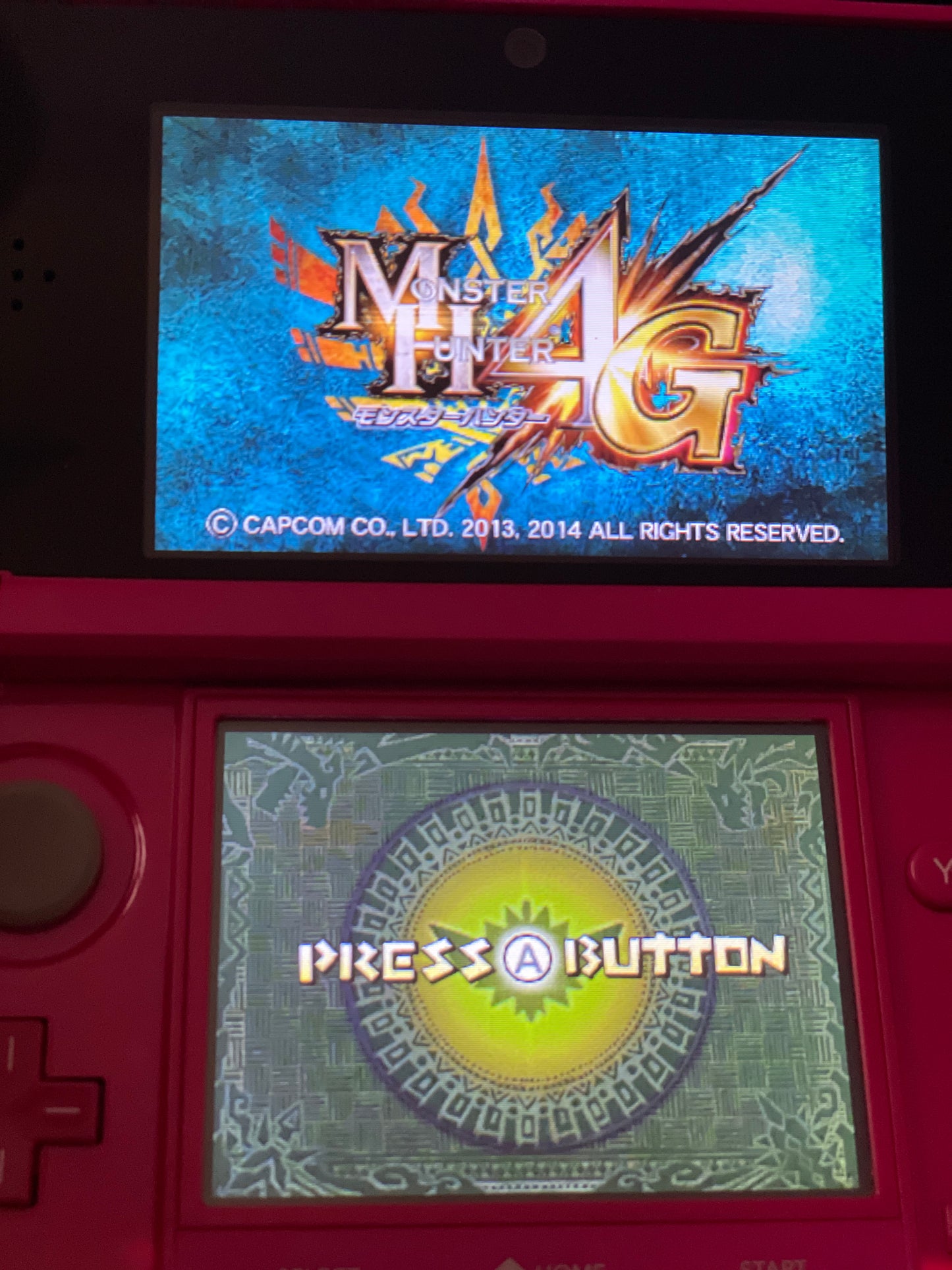 3DS Monster Hunter 4G CIB