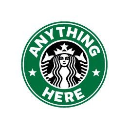 Download Custom Starbucks logo cup SVG. I will add any text that ...